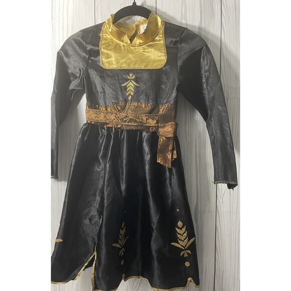 Disney Frozen II Anna Deluxe Costume Anna Adventure Dress Sz Child 4-6X - Picture 2 of 6